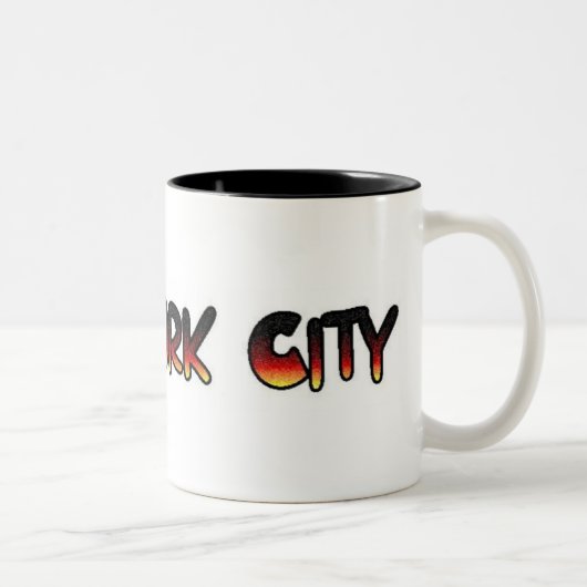 Tasse 2 Couleurs New York City (Droit)