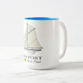 Tasse 2 Couleurs Newport RI (SB) (Devant droit)
