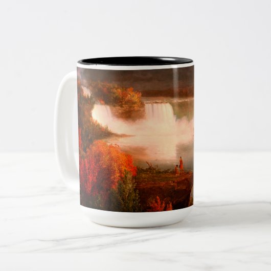 Tasse 2 Couleurs Niagara Falls 1830 (Devant gauche)