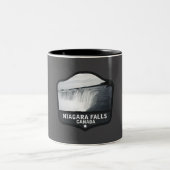 Tasse 2 Couleurs Niagara Falls Canada (Centre)