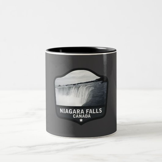 Tasse 2 Couleurs Niagara Falls Canada (Centre)