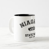 Tasse 2 Couleurs Niagara Falls State Park, New York (Devant gauche)
