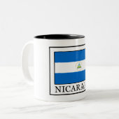 Tasse 2 Couleurs Nicaragua (Devant gauche)