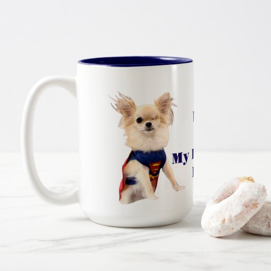 Tasse 2 Couleurs Nico My Favori Hero Coffee Cup (Avec donut)