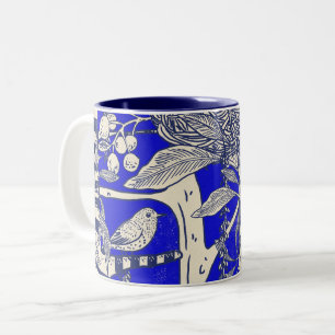 Tasse 2 Couleurs Nid d'oiseaux