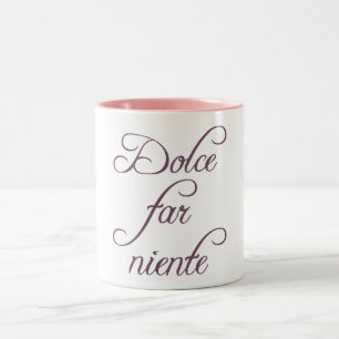 Tasse 2 Couleurs Niente lointain de Dolce