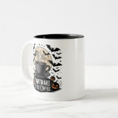 Tasse 2 Couleurs Nightmare Avant Café Éffrayant Automne Café Lover (Devant gauche)