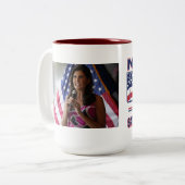 Tasse 2 Couleurs Nikki Haley Save America (Devant gauche)