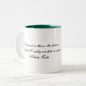 Tasse 2 Couleurs Nikola Tesla (Devant gauche)