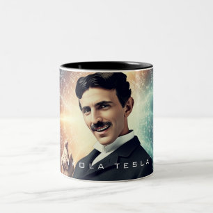 Tasse 2 Couleurs Nikola Tesla