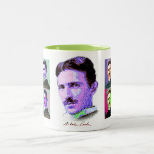 Tasse 2 Couleurs Nikola Tesla
