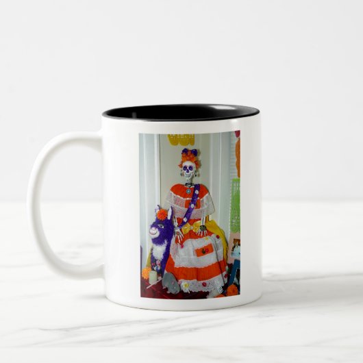 Tasse 2 Couleurs Niña Catrina (Gauche)