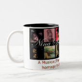 Tasse 2 Couleurs Nina Simone : Dans ses propres mots (Gauche)