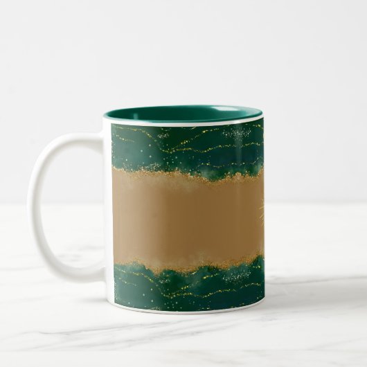 Tasse 2 Couleurs Nirvana vert de la mer (Gauche)