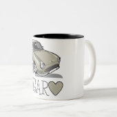 Tasse 2 Couleurs Nissan Figaro Topaz Mist (Devant droit)