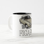 Tasse 2 Couleurs Nissan Figaro Topaz Mist (Devant gauche)