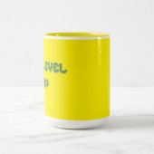 Tasse 2 Couleurs Niveau SUP Jaune mag (Centre)