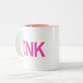 TASSE 2 COULEURS NK PI PINK (Devant gauche)