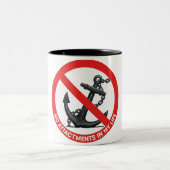 Tasse 2 Couleurs No attachments in my life (Centre)