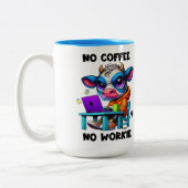 Tasse 2 Couleurs No Workie (Gauche)
