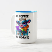 Tasse 2 Couleurs No Workie (Devant gauche)