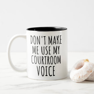 Tasse 2 Couleurs N'obligez Pas À Utiliser Ma Voix De Salle D'audien