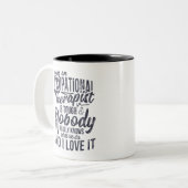 Tasse 2 Couleurs Nobody Really Knows What We Do (Devant gauche)