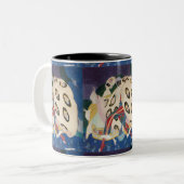 Tasse 2 Couleurs NOCTURNE AVEC MASQUES / Mascarade vénitienne (Devant gauche)