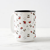 Tasse 2 Couleurs Noël (Devant gauche)