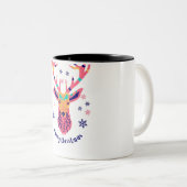 Tasse 2 Couleurs Noël (Devant droit)