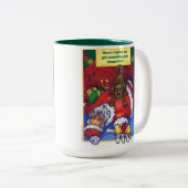 Tasse 2 Couleurs Noël (Devant droit)