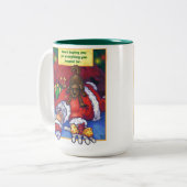 Tasse 2 Couleurs Noël (Devant gauche)