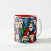 Tasse 2 Couleurs Noël (Devant droit)