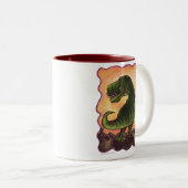 Tasse 2 Couleurs Noël au poulet (Devant droit)