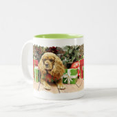 Tasse 2 Couleurs Noël - Cockalier - Susy (Devant gauche)