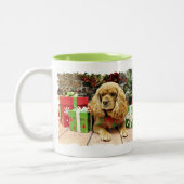 Tasse 2 Couleurs Noël - Cockalier - Susy (Gauche)