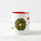 TASSE 2 COULEURS NOËL DE CAJUN (Centre)