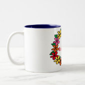 Tasse 2 Couleurs Noël de Hawaïen de Lei (Gauche)
