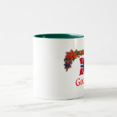 Tasse 2 Couleurs Noël de la Norvège (Centre)