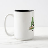 Tasse 2 Couleurs Noel de Noël personnalisé (Gauche)