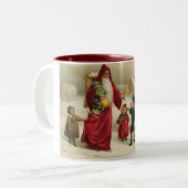 Tasse 2 Couleurs Noël de père (Devant gauche)