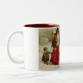 Tasse 2 Couleurs Noël de père (Gauche)