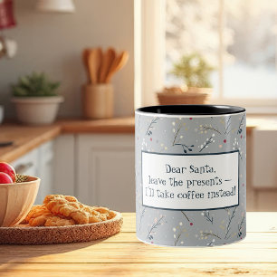 Tasse 2 Couleurs Noël festif amusant