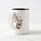 Tasse 2 Couleurs Noël Fête Fantôme Noël Éffrayant Noël Noël Noël No (Devant gauche)