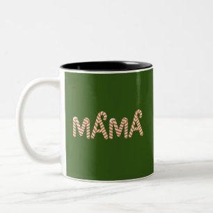 Tasse 2 Couleurs Noël Gâteau Arbre maman Sweat Mère Famille drôle