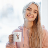 Tasse 2 Couleurs Noël Kangaroo, personnalisable