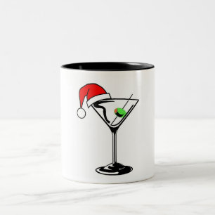 Tasse 2 Couleurs Noël Martini