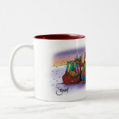 Tasse 2 Couleurs Noël Mug_Full de Sevigny_Cute (Gauche)