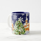 Tasse 2 Couleurs Noël orthodoxe (Devant gauche)