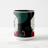 Tasse 2 Couleurs Noël personnalisé dans les grandes Pyrénées  (Centre)